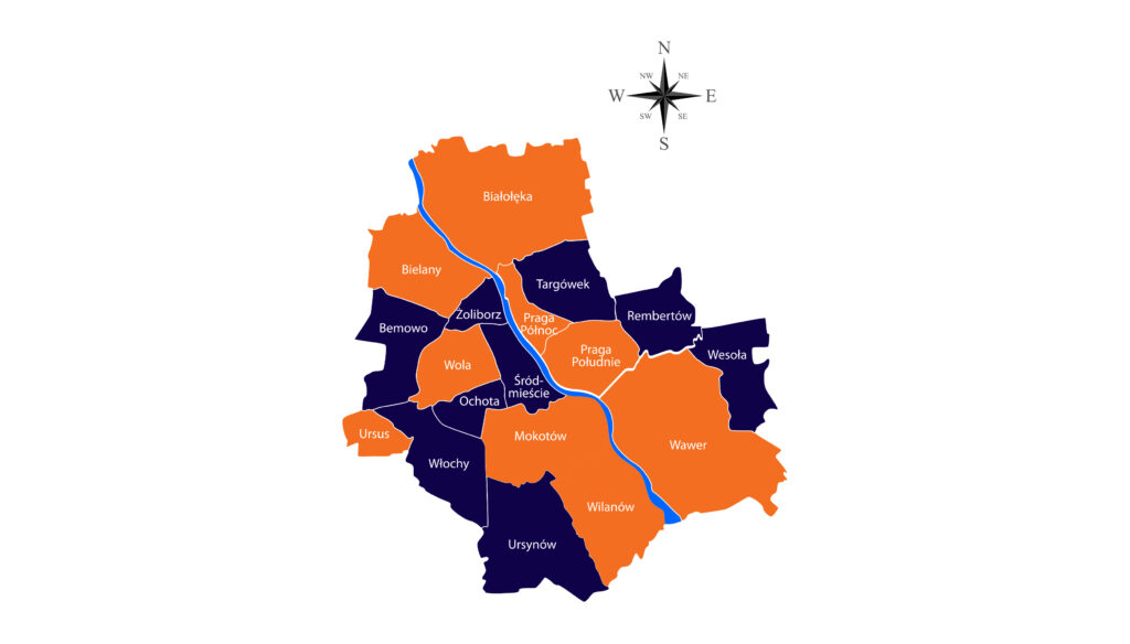 Warszawa, dzielnice, nieruchomosci, rynek nieruchomosci